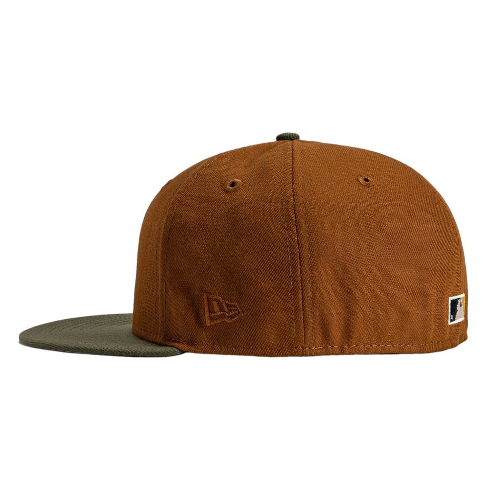 New Era Pittsburgh Pirates 59FIFTY Fitted Hat Beef Broccoli  30 Year Patch - Picture 4 of 9